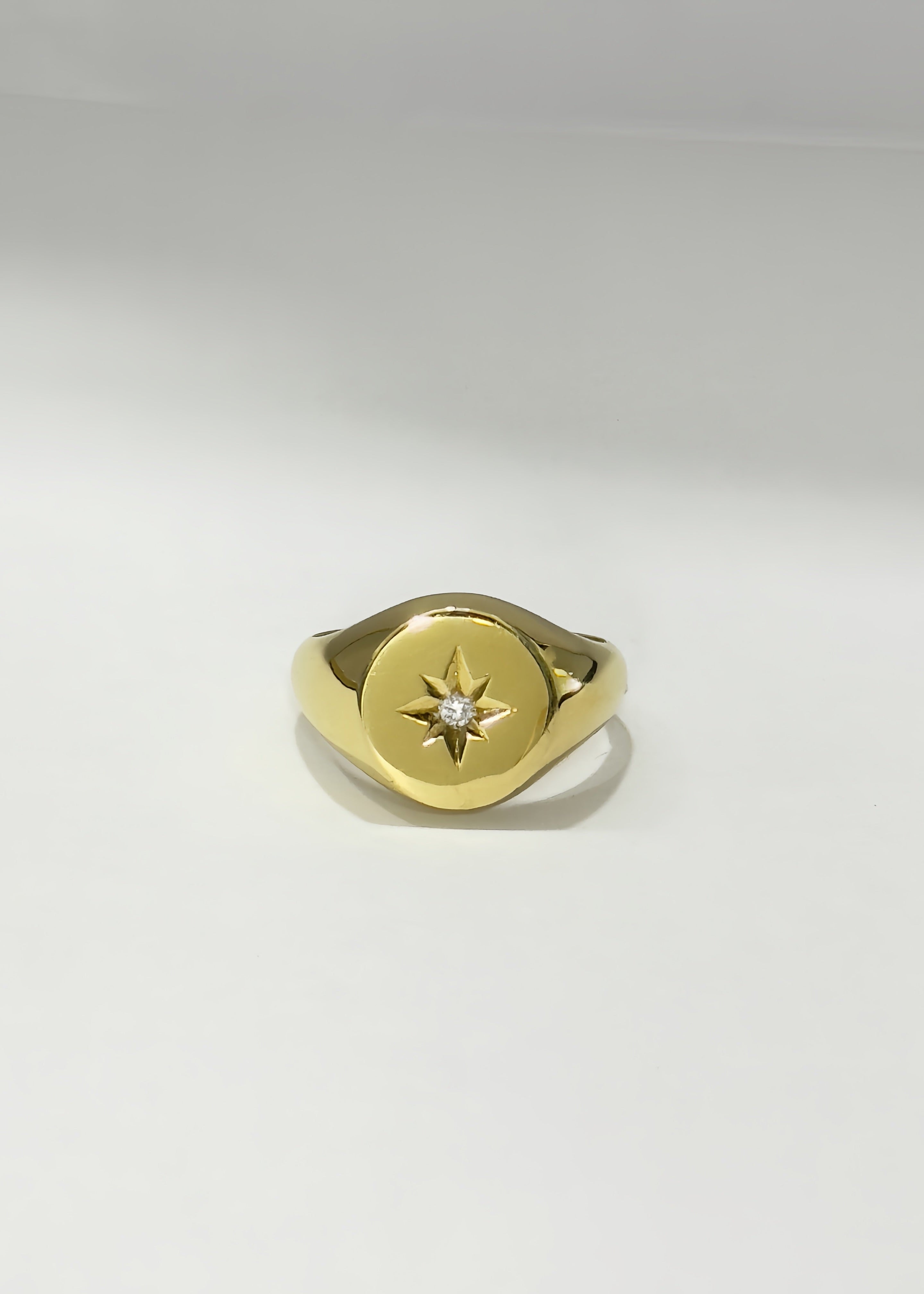 signature star pinky ring