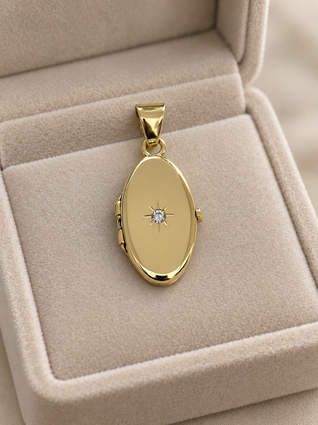 Small oval locket