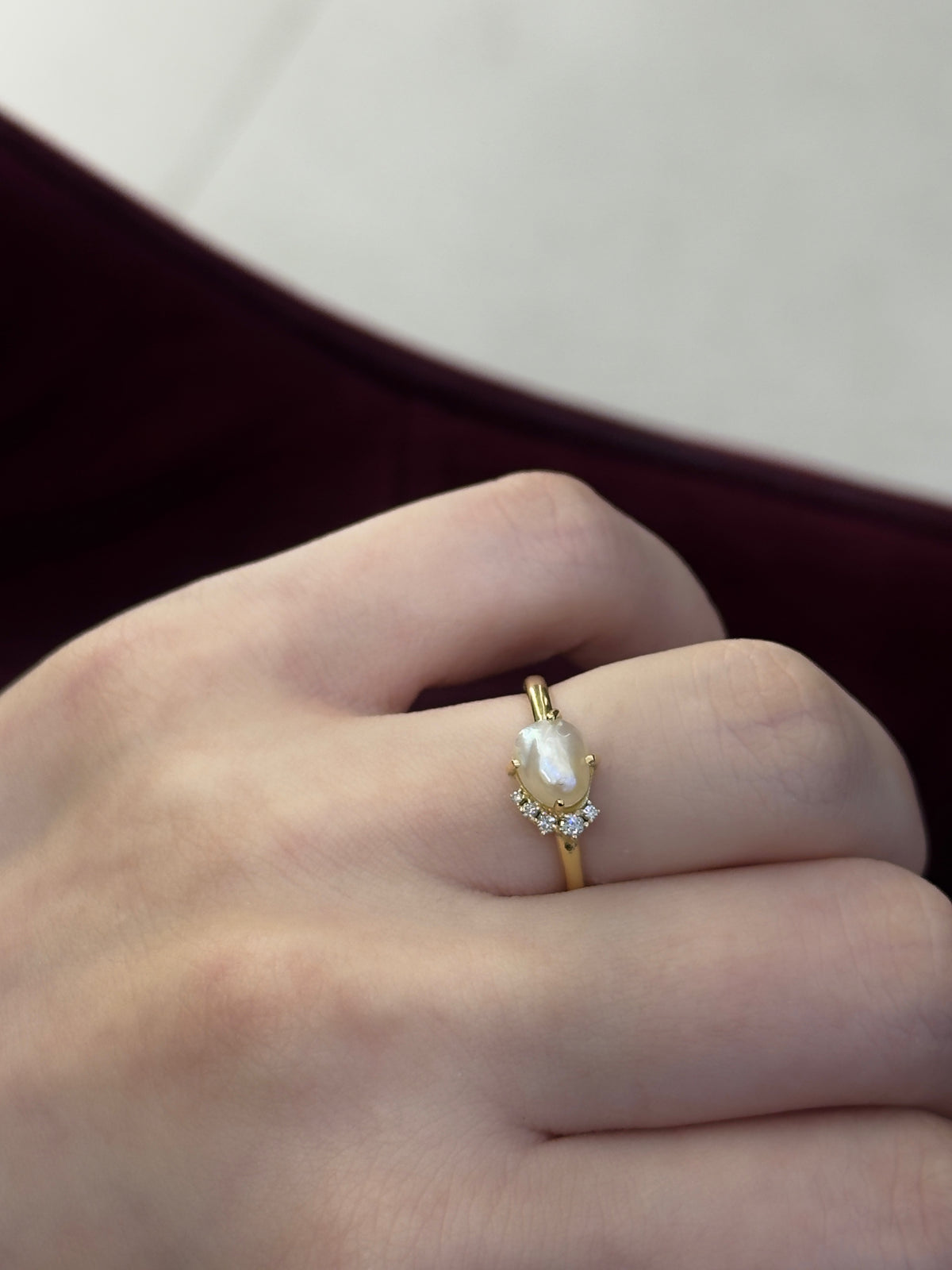 Bahraini pearl ring