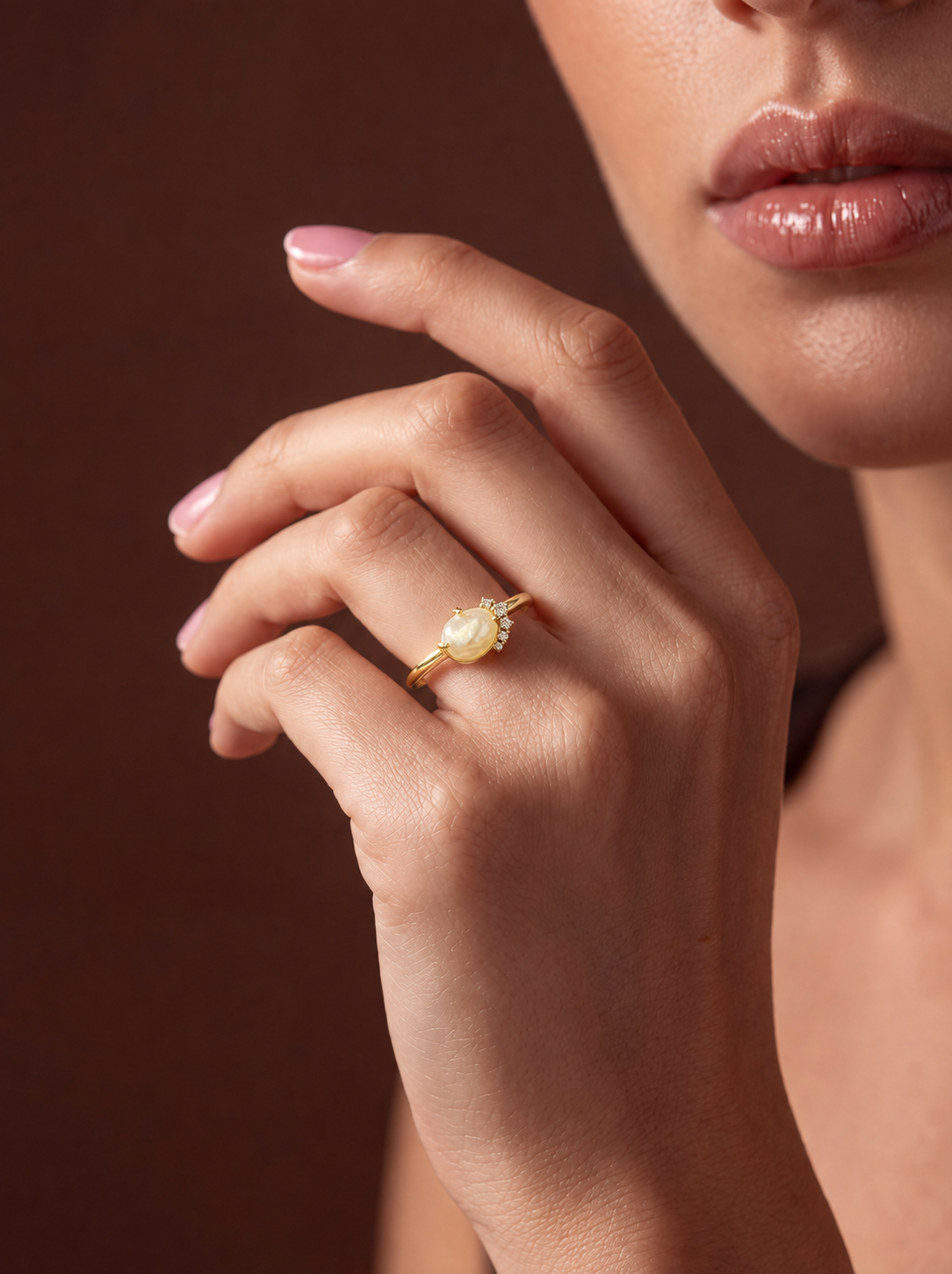 Bahraini pearl ring