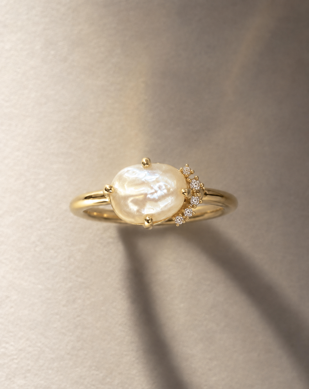 Bahraini pearl ring