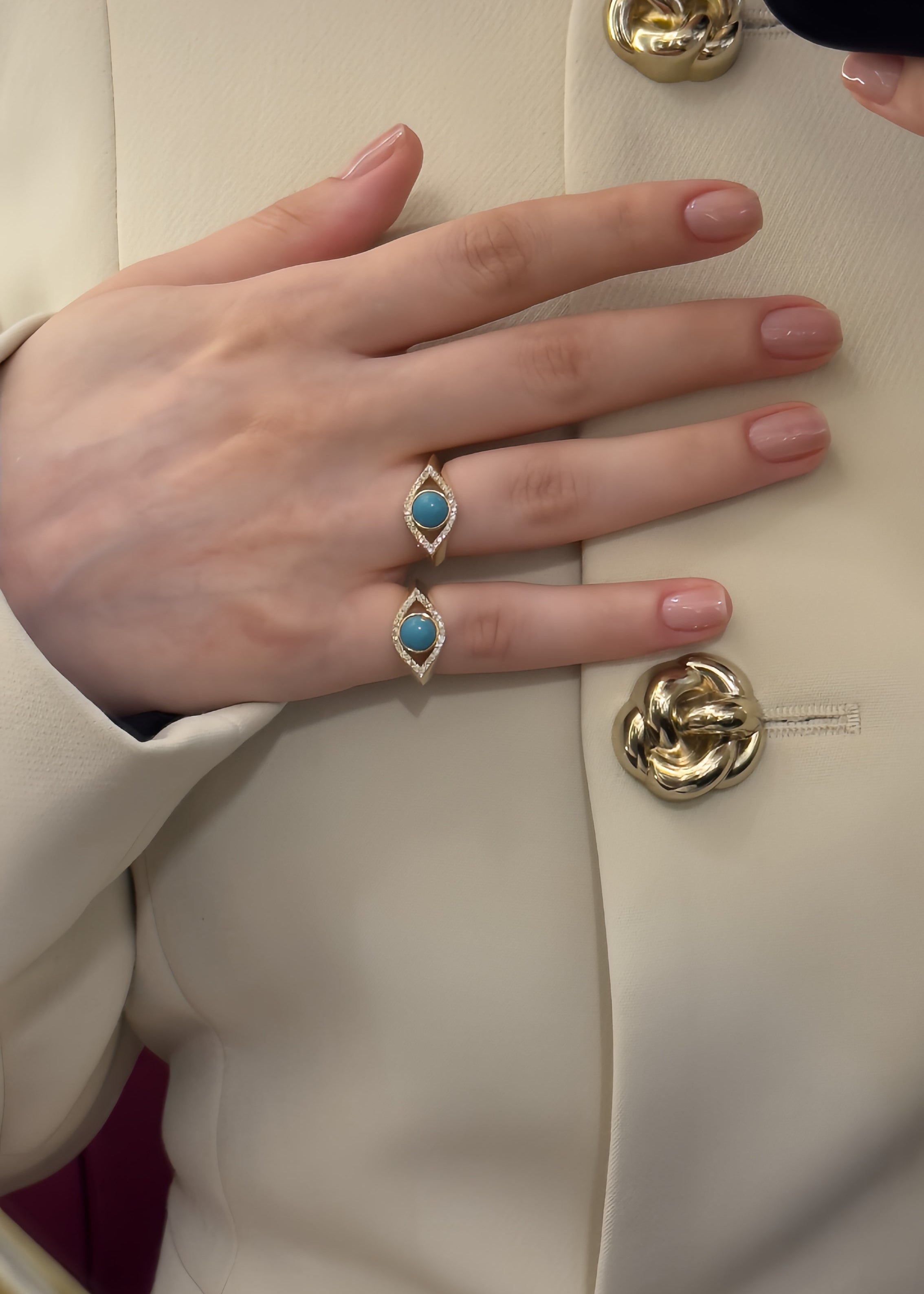 Eye pinky ring