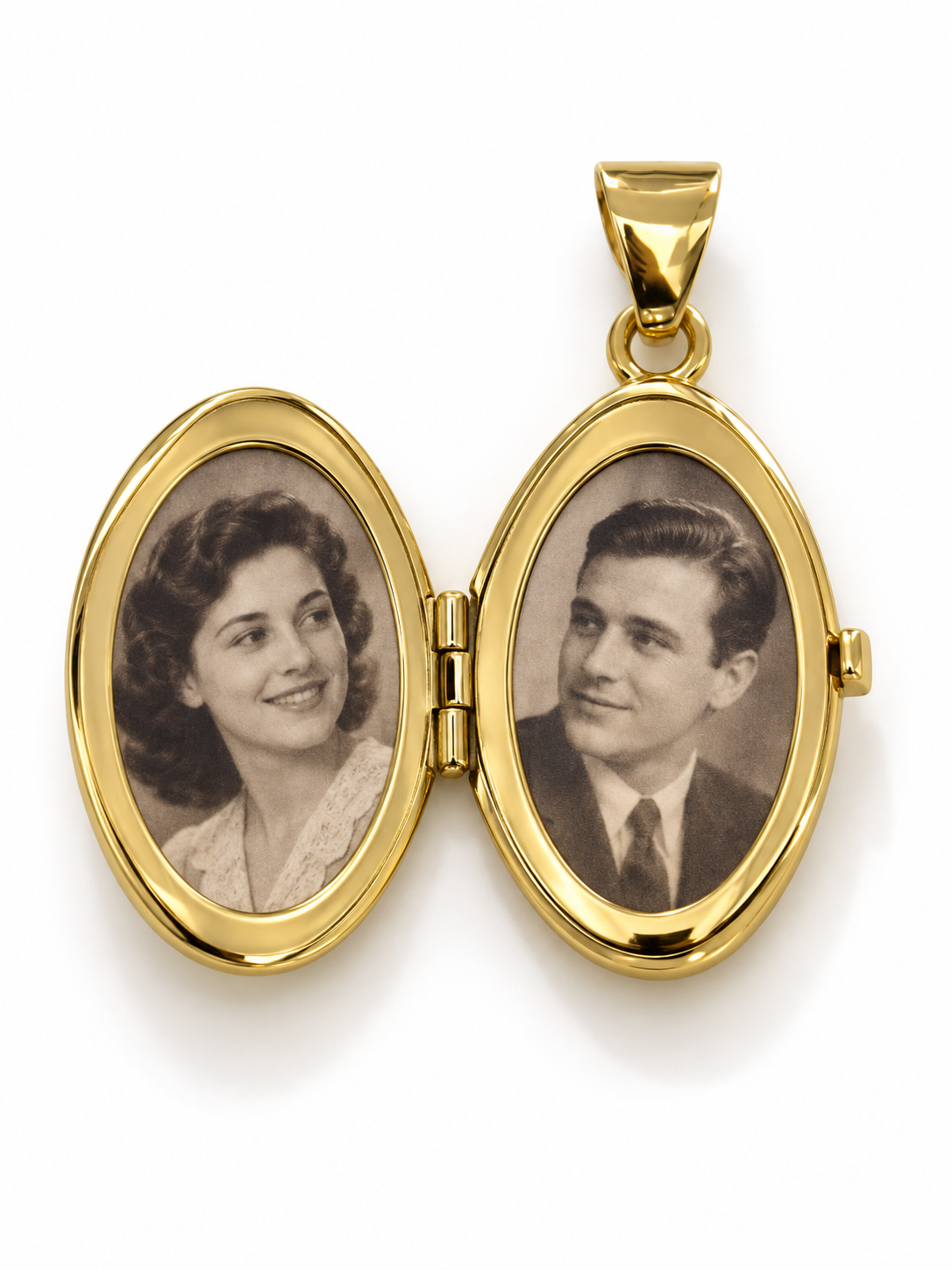Small oval locket
