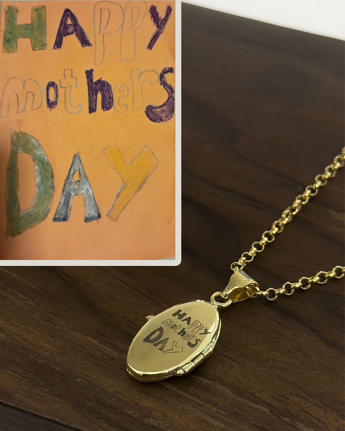 Small oval locket