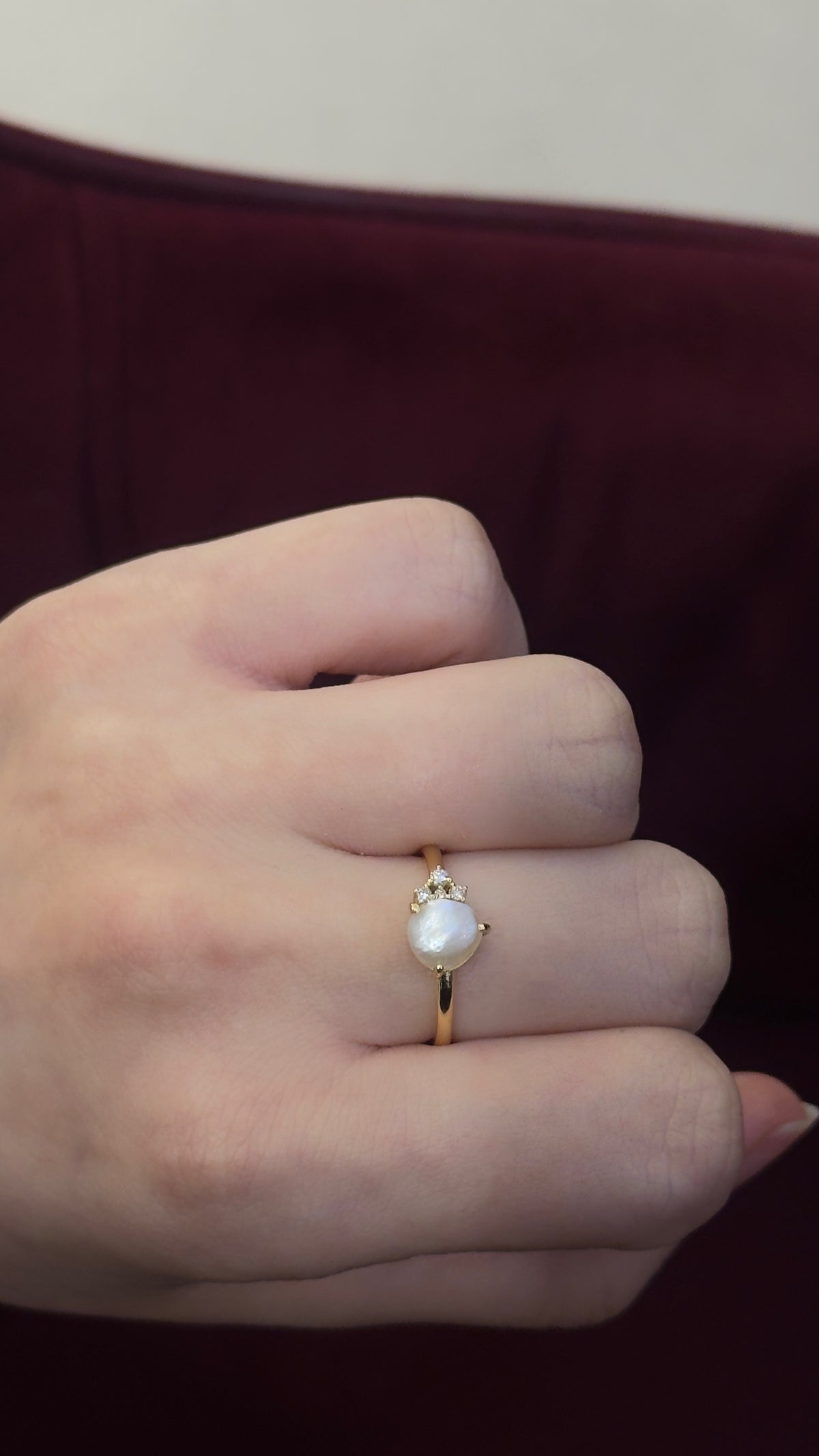 Bahraini pearl ring