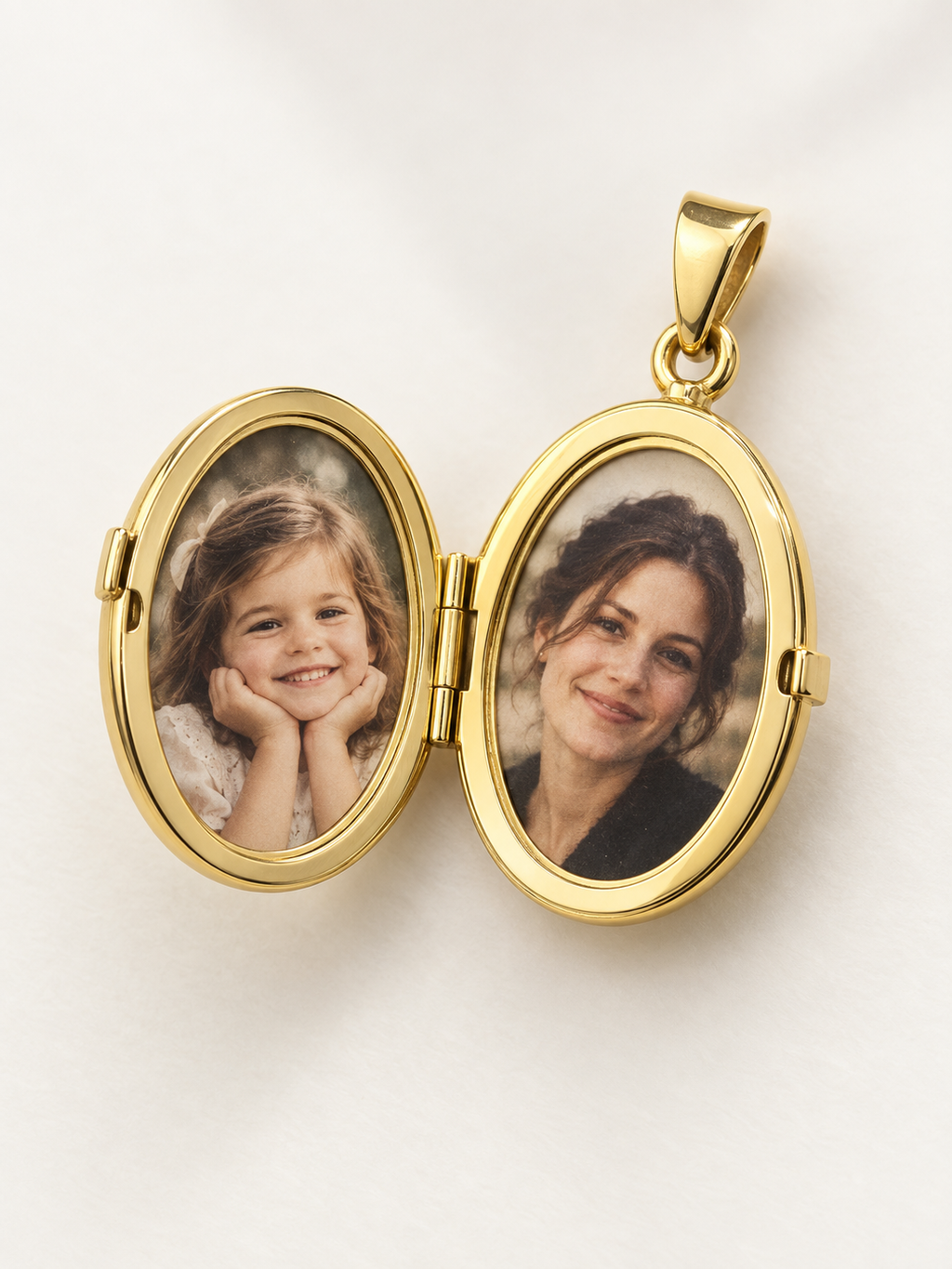 Oval locket