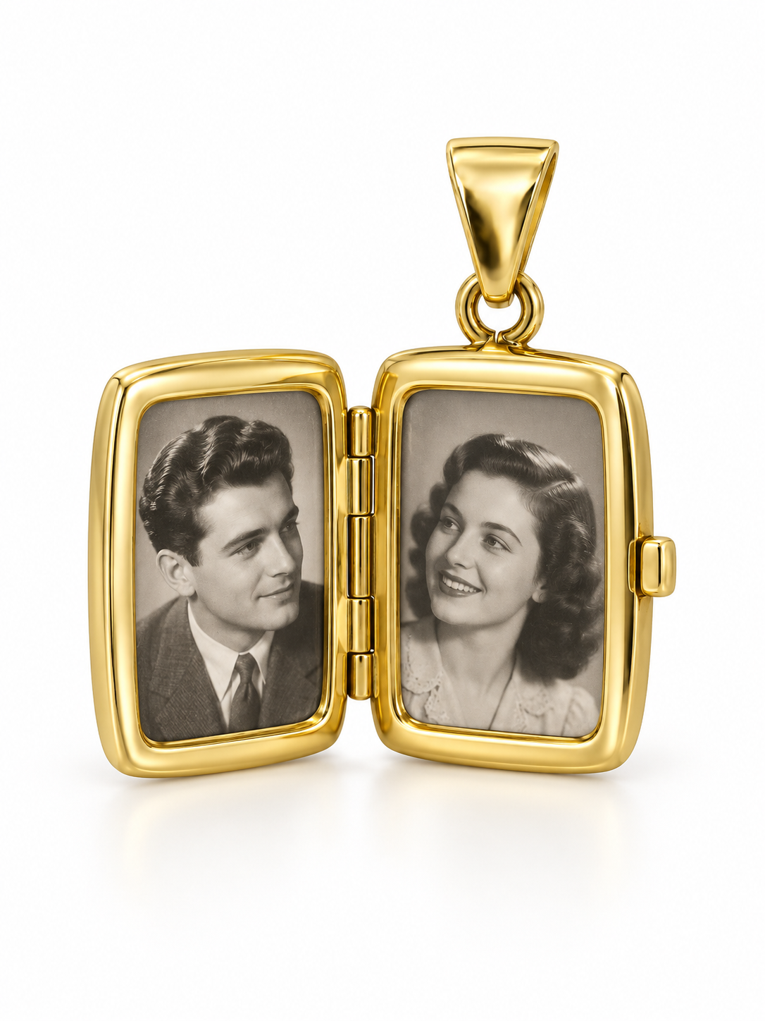 Rectangle locket
