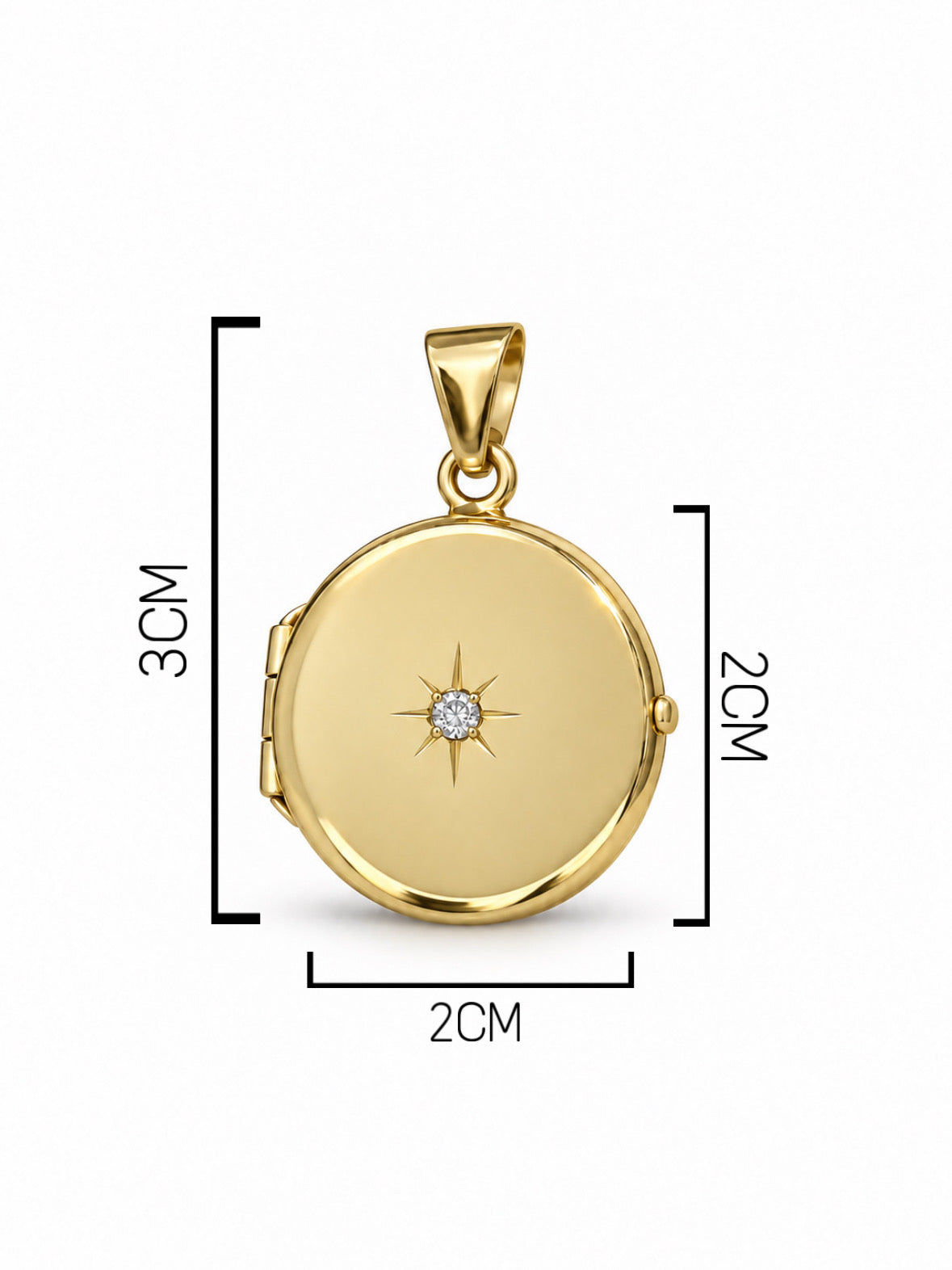 Round locket