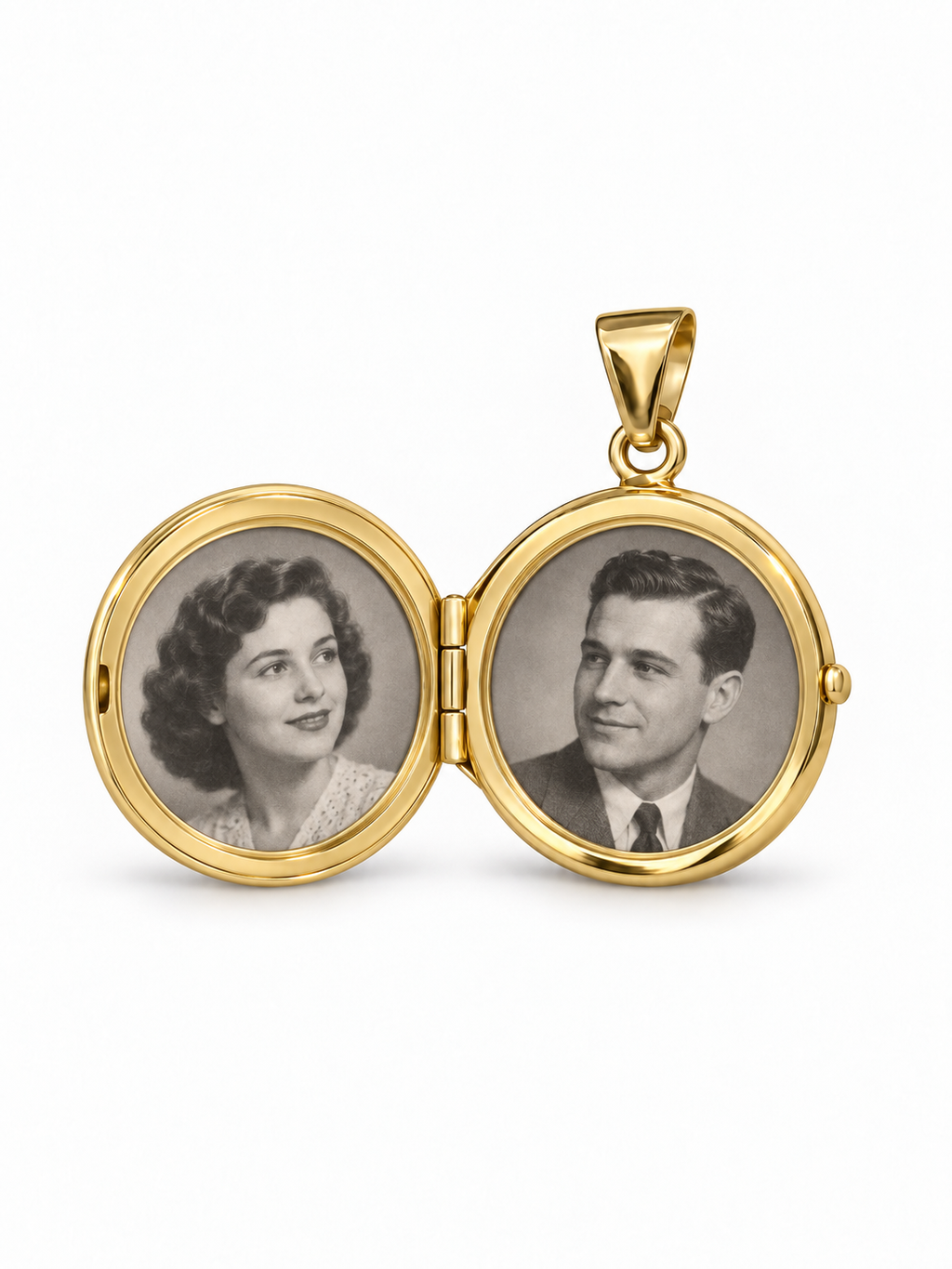 Round locket