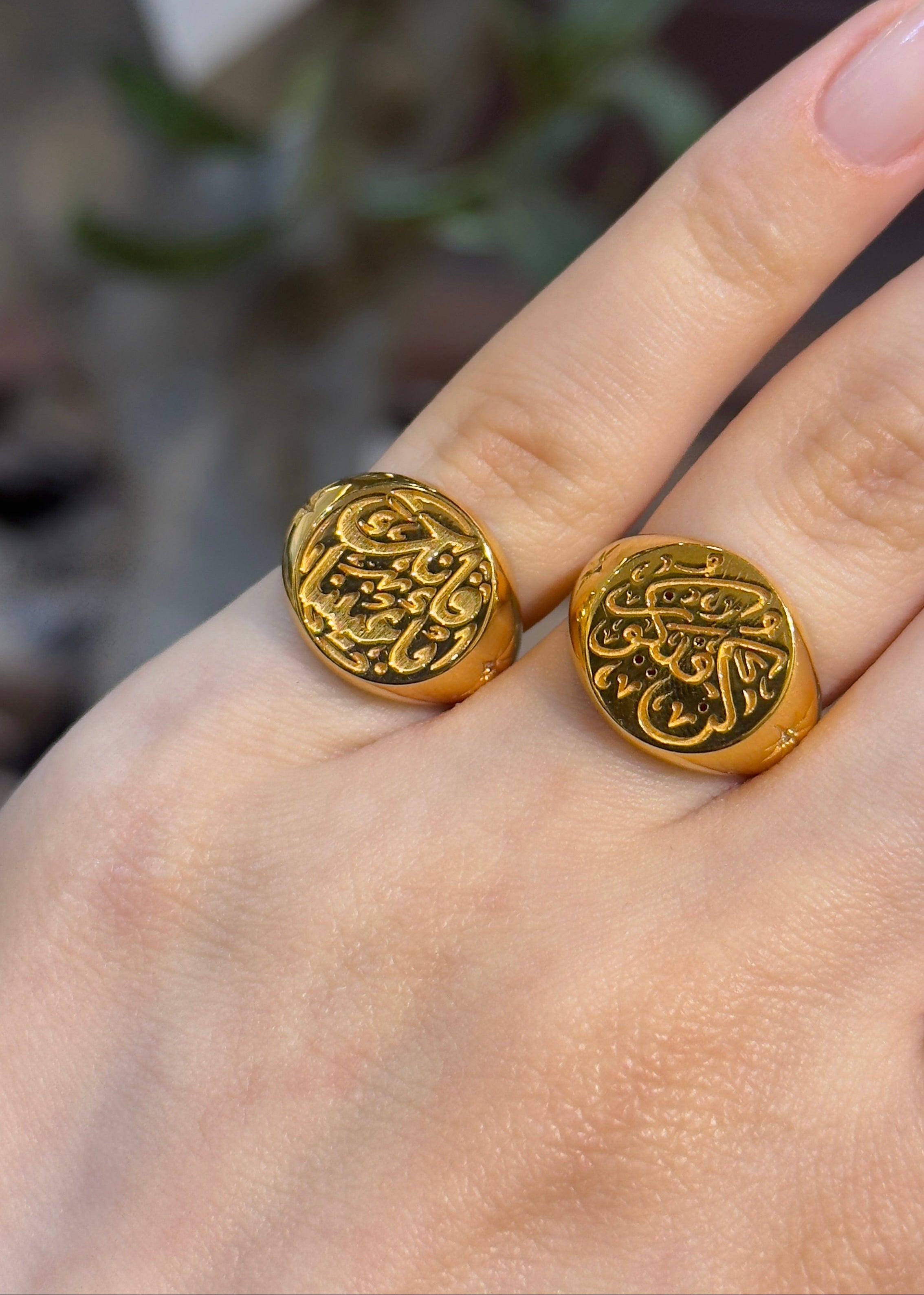 كن فيكون pinky ring